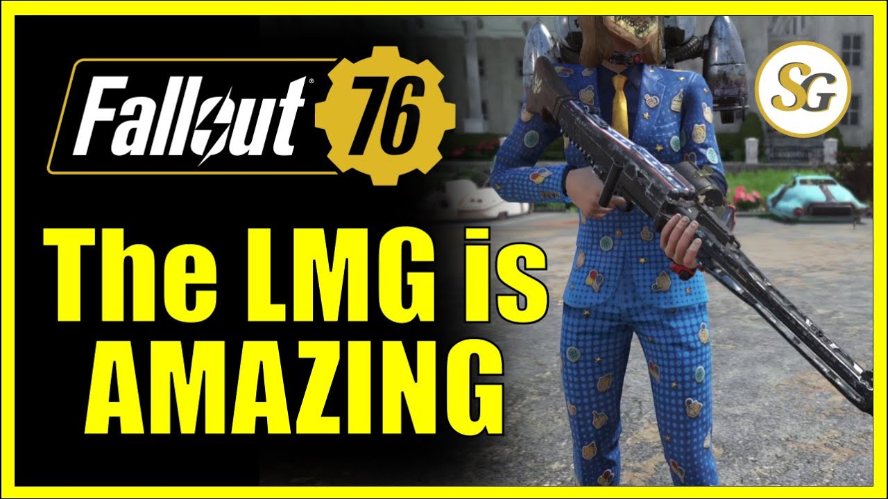 Почему вам стоит попробовать ручной пулемет - #Fallout76