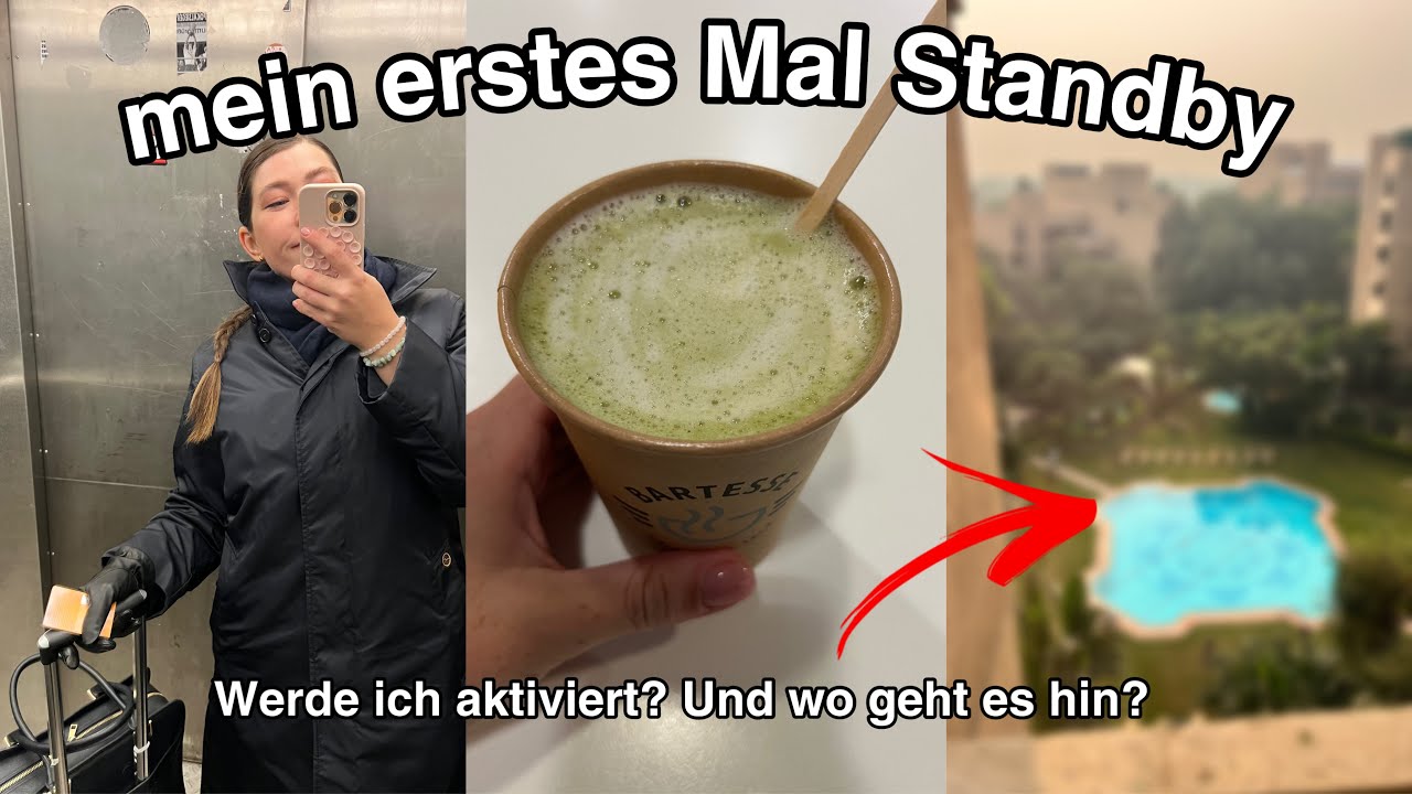 mein erstes Mal Standby als Flugbegleiterin | 24 Stunden in einem neuen Land