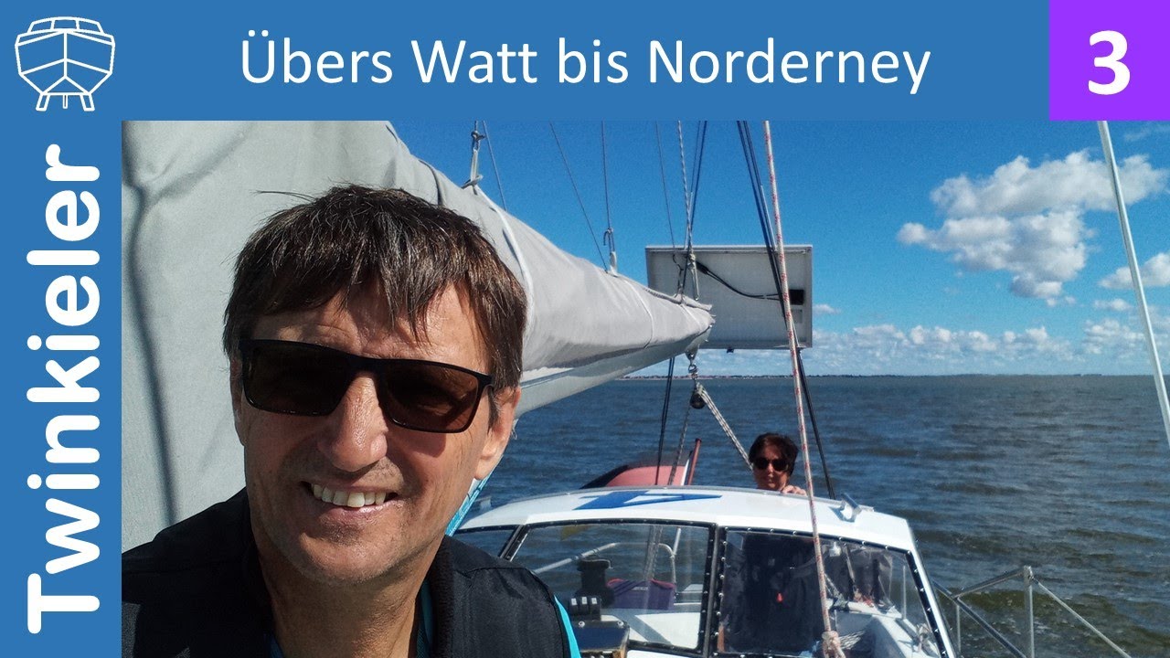 Inselhopping Teil 3 - Übers Watt bis Norderney und Spaziergang am Strand