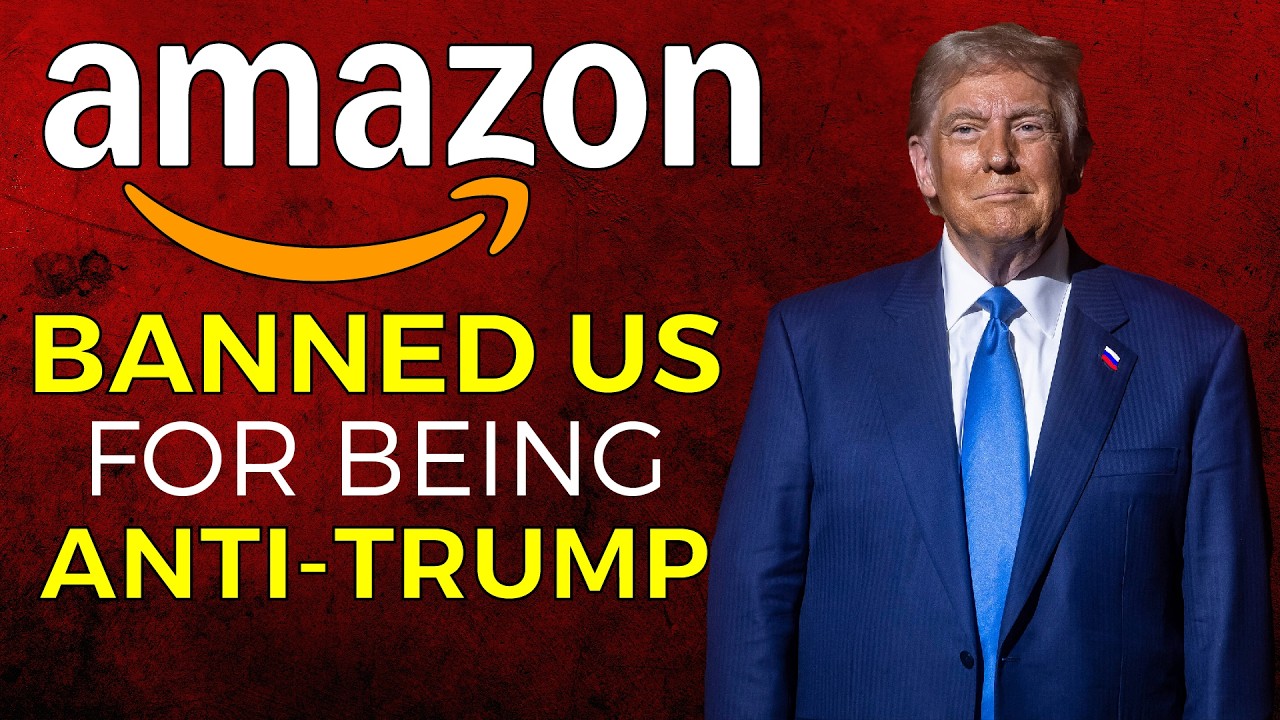 Amazon ЗАБЛОКИРОВАЛ нас за антитрамповскую позицию.