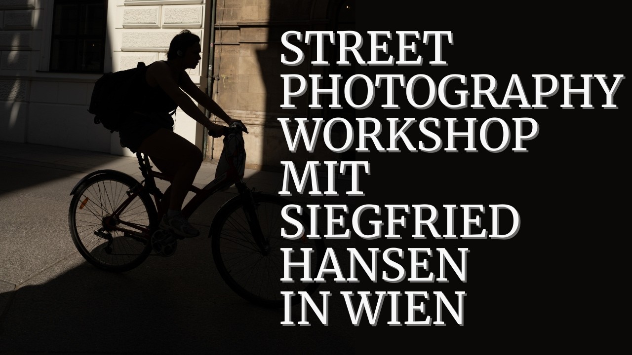 Drei Tage Street Photography Workshop mit Siegfried Hansen in Wien