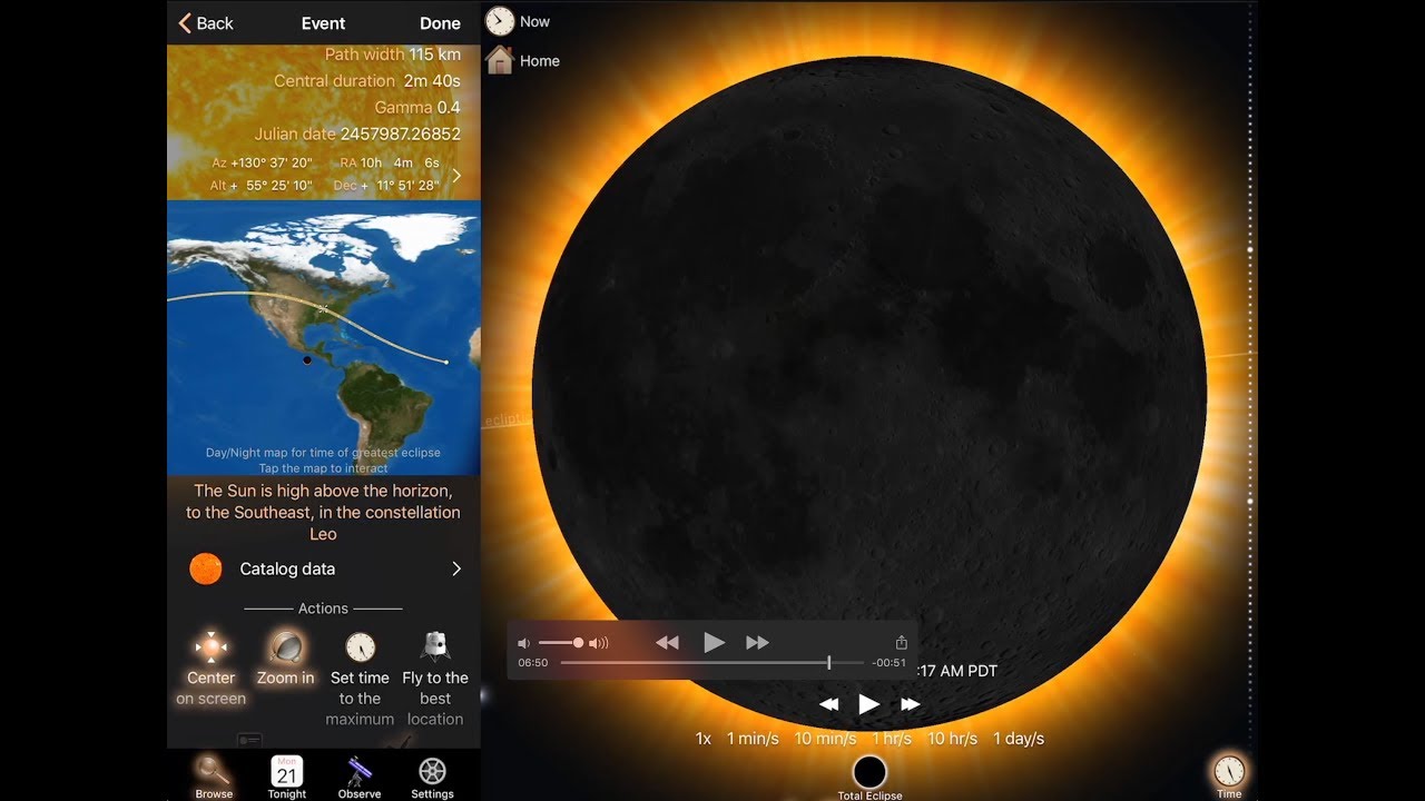 Exploring Eclipses with Luminos