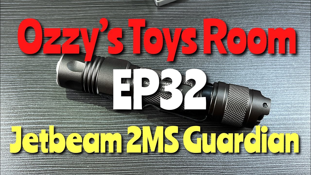 *Ozzy’s Toys Room EP32* Jetbeam 2MS Guardian Tactical 2000Lumens (Cree XHP35) #jetbeam#jetbeamlight