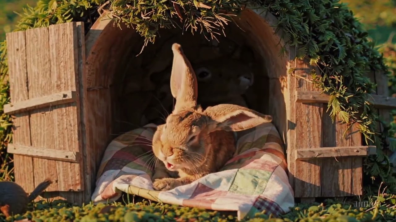 OpenAI Sora - Morning Bliss in Burrow