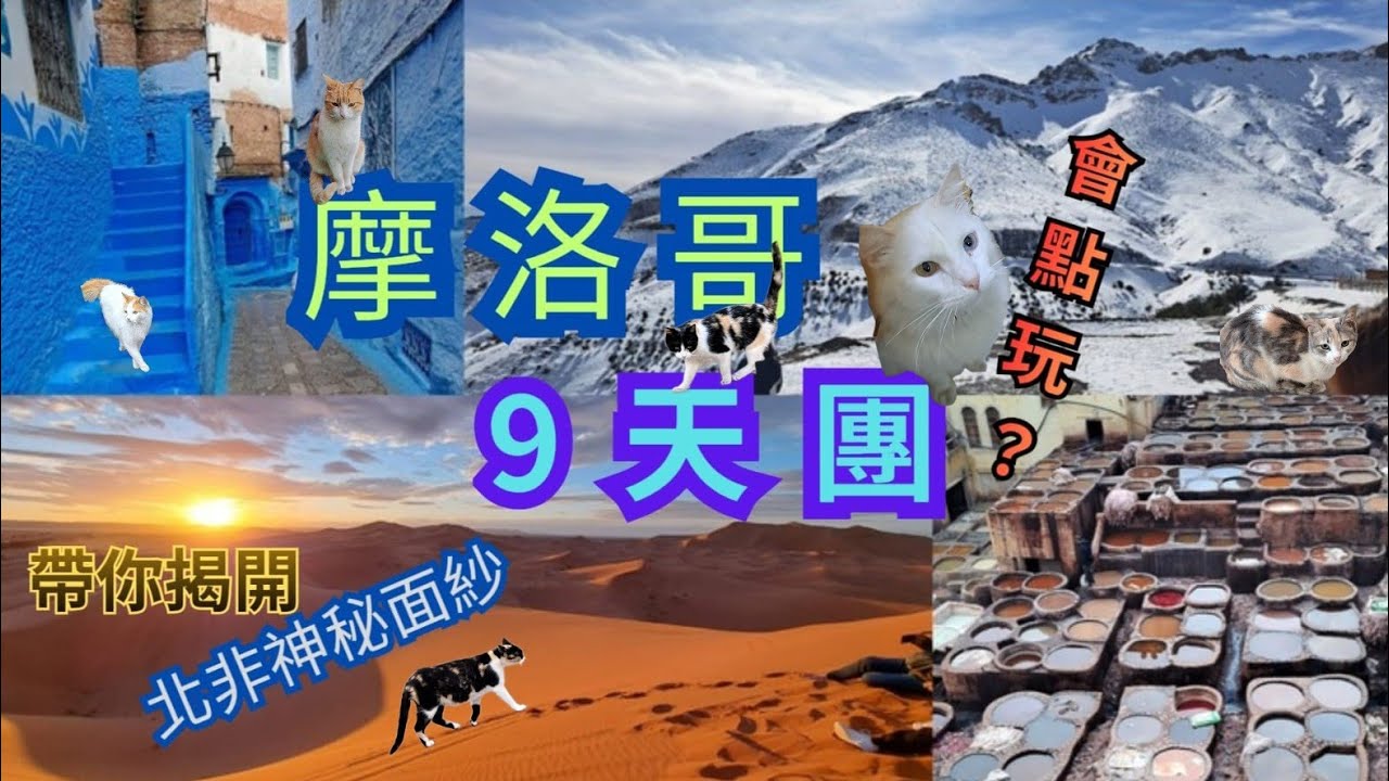 北非摩洛哥9天旅行團 令人樂而忘返