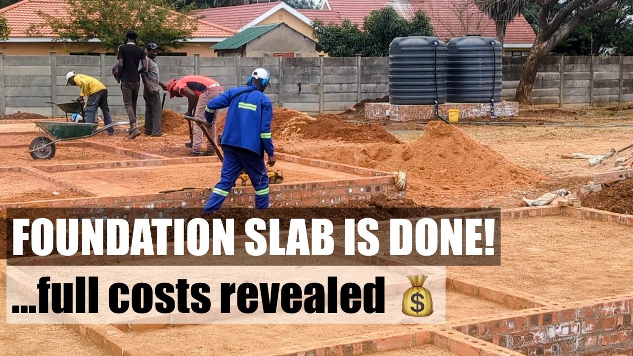 The Foundation Slab Is Done! | Ep. 11 - Building a Home in Zimbabwe While Abroad