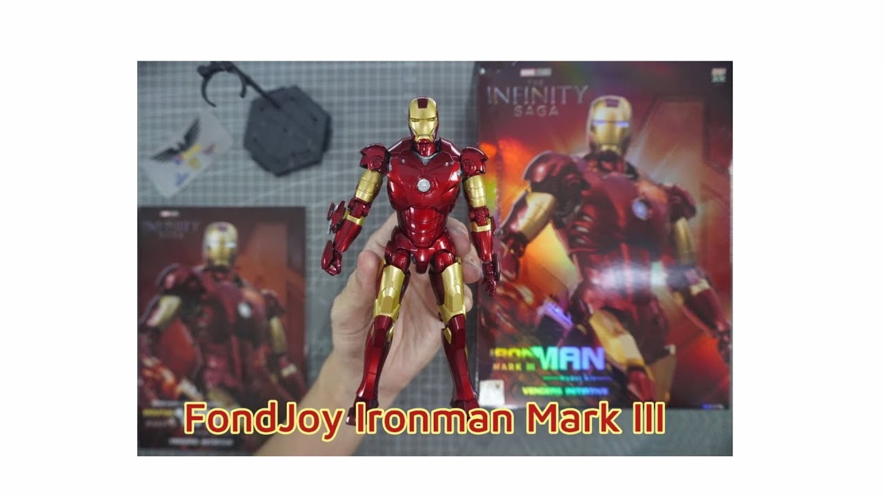 Iron Man mark 3 | ASMR Build | Fitness Build | Model kit by FondJoy
