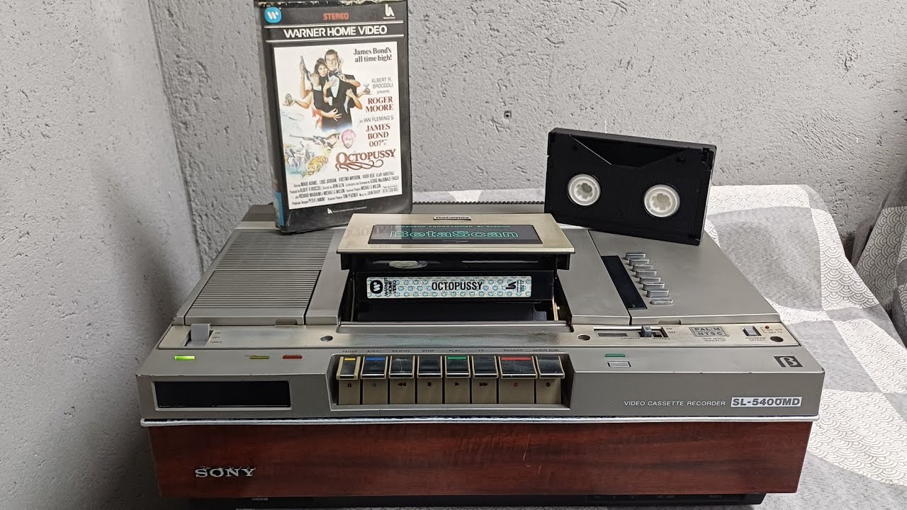 Video cassete Sony Betamax SL-5400