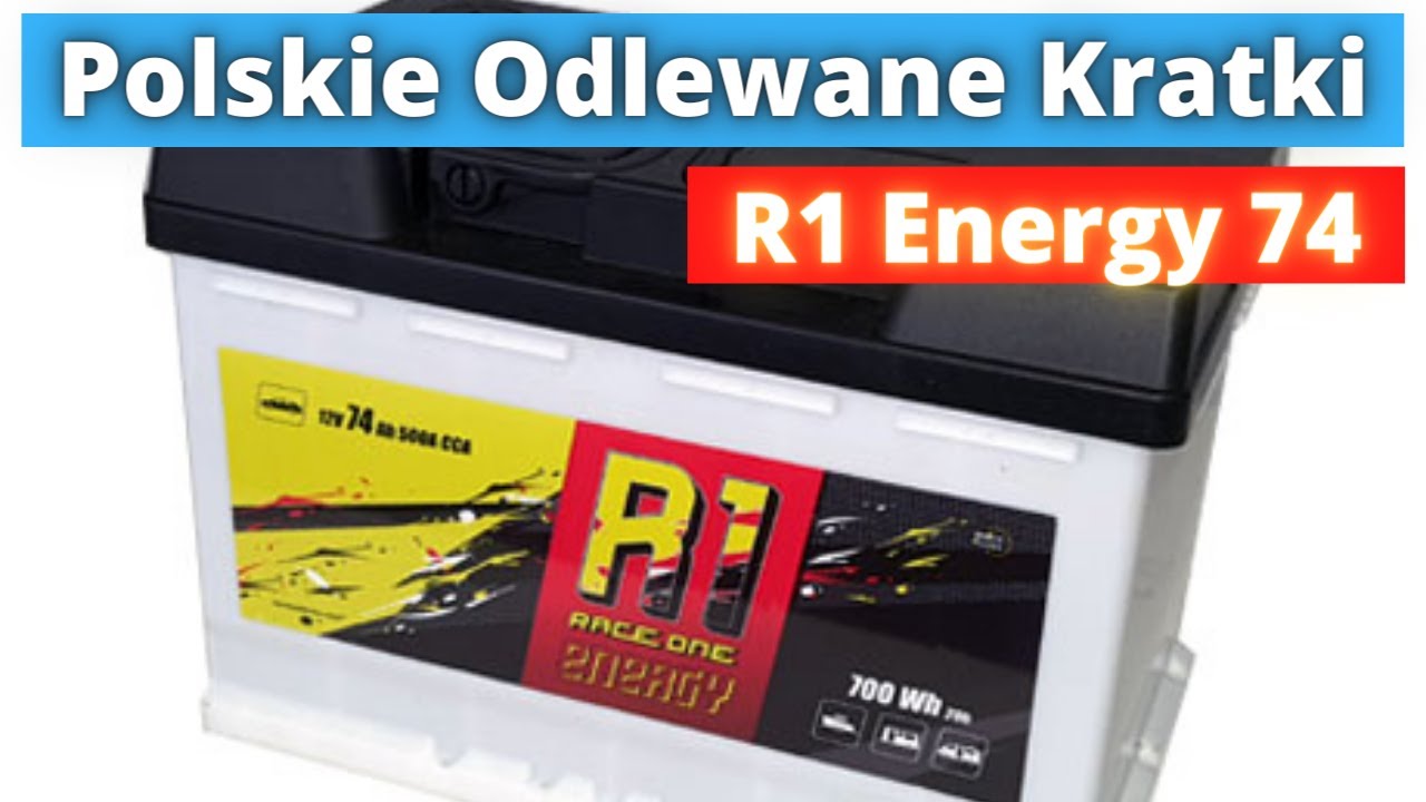 💯 Akumulator R1 Energy 74Ah. ✅ Odlewane Kratki w Polsce! 💥 S4E18