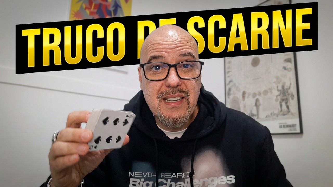 ANALIZA ESTE JUEGO DE JOHN SCARNE CONMIGO