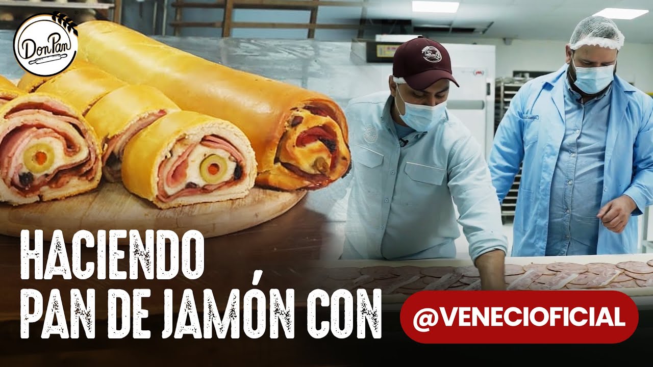 Así se hace el Pan de Jamón en Don Pan Chile con @venecioficial