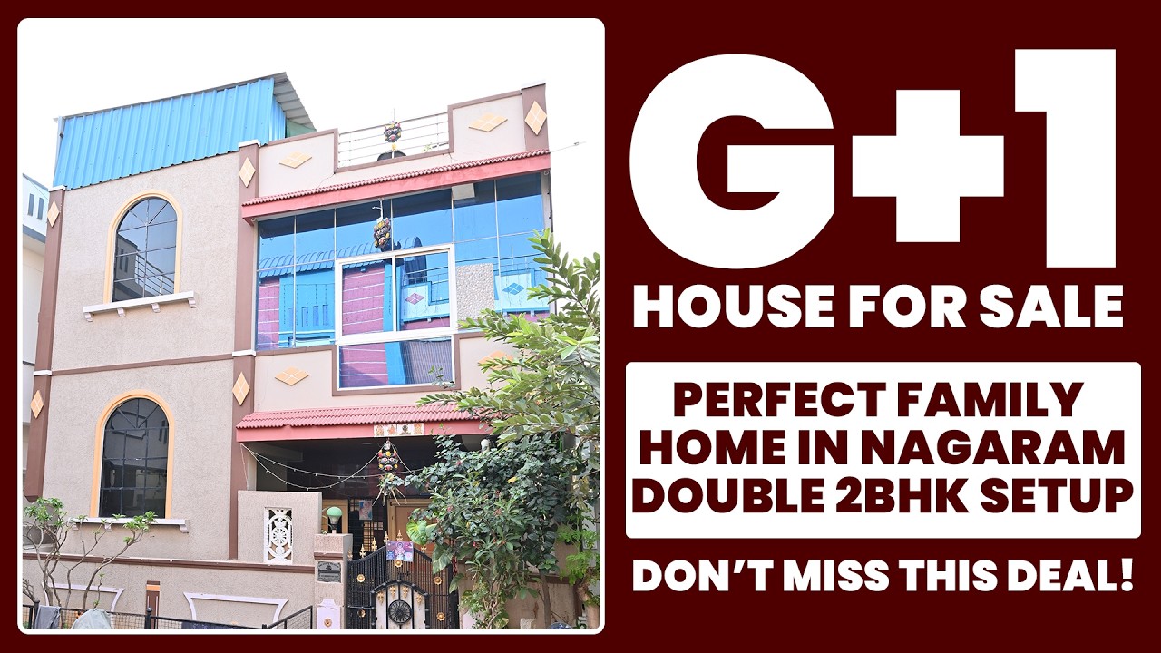 Ready to Move G+1 House | 25 Feet Road | Near ECIL | Call Now -  9848928094