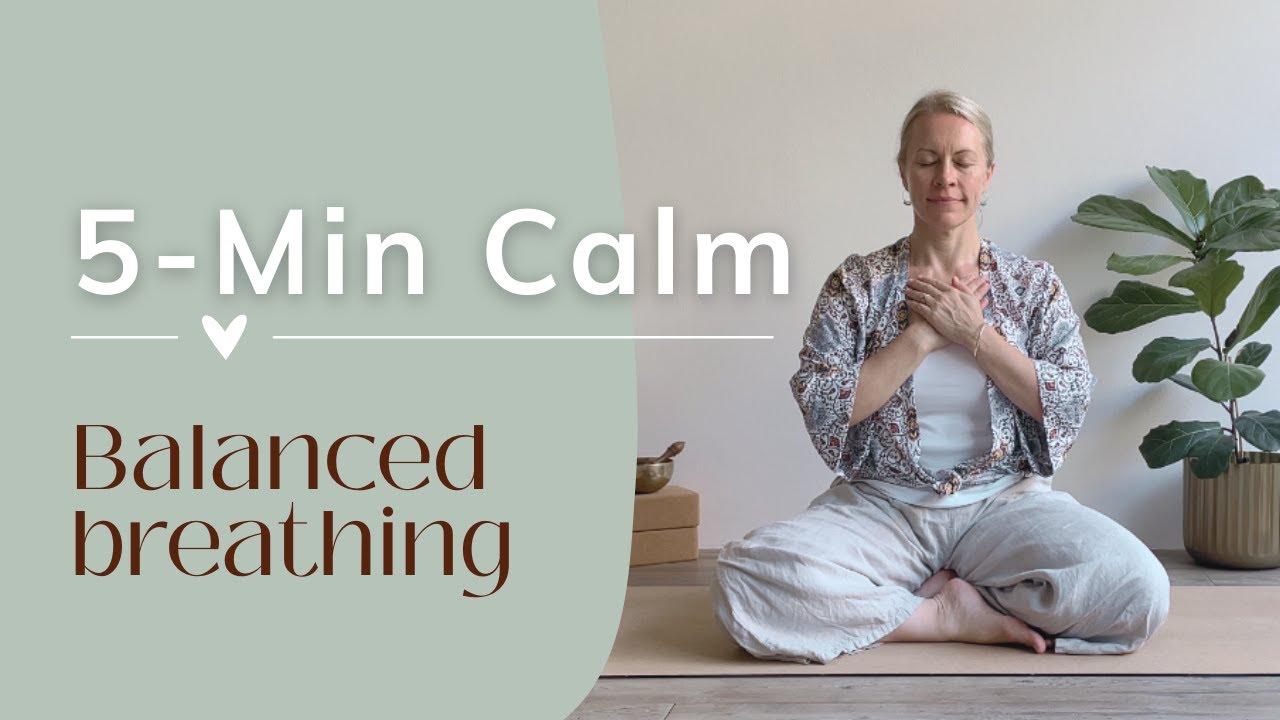 5 Minute Calming Ritual | Gentle Equal Breathing