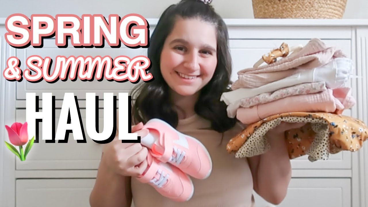 KIDS SPRING & SUMMER CLOTHING HAUL 2020 | BABY GIRL AND TODDLER GIRL CLOTHING HAUL