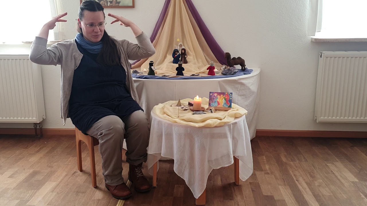 Waldorf Heilige Drei Könige Winter Königskrippe