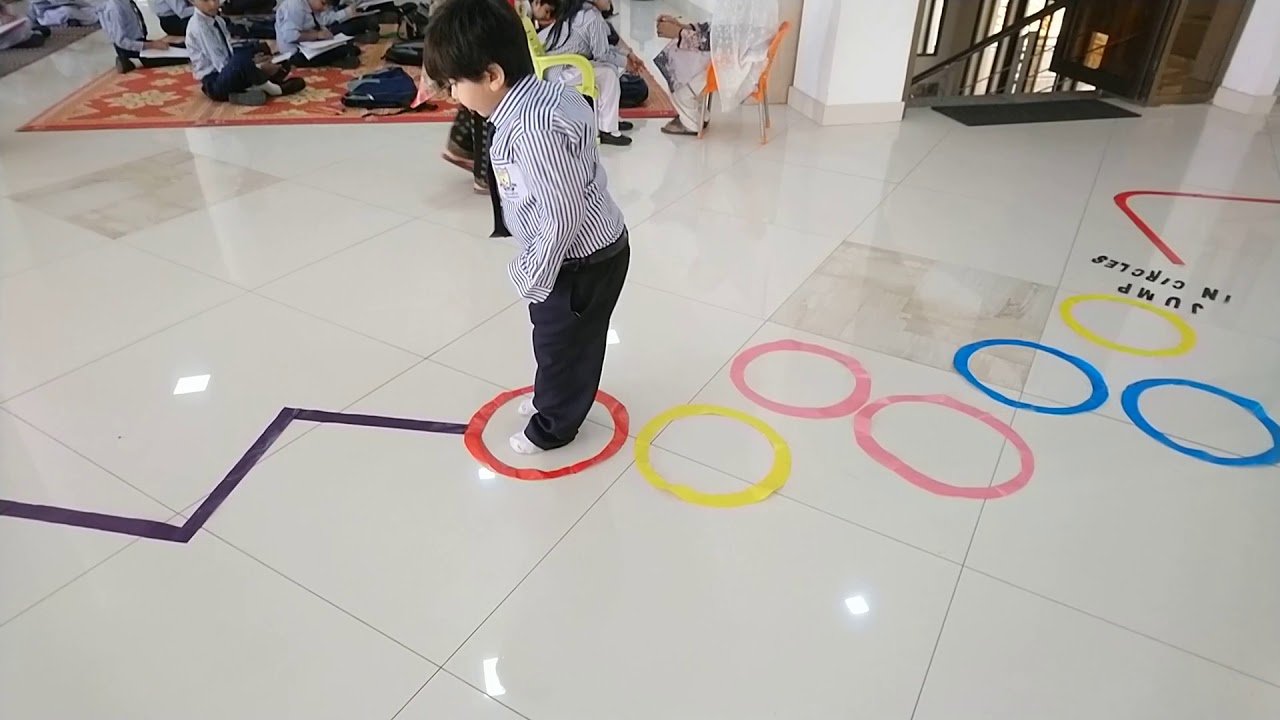 kindergarten||How to follow the directions|| The chenab school gujrat