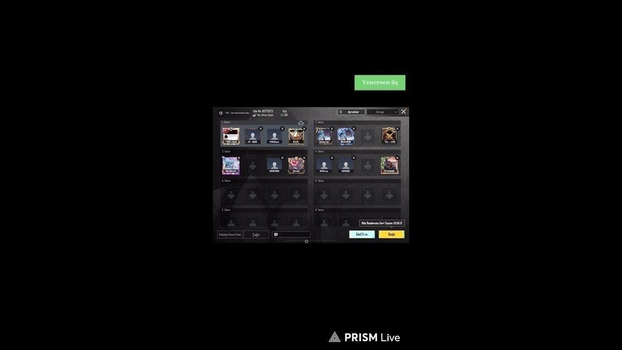 PUBG Mobile Uc Li oda