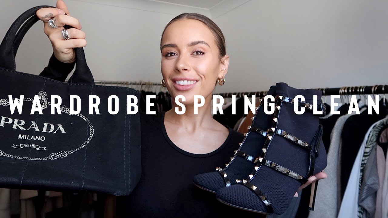 WARDROBE ORGANISATION DECLUTTER + ITEMS I'M SELLING | SPRING CLEAN WITH ME | Suzie Bonaldi