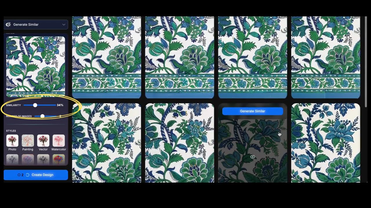 GENERATE SIMILAR AI PATTERN DESIGN GENERATOR