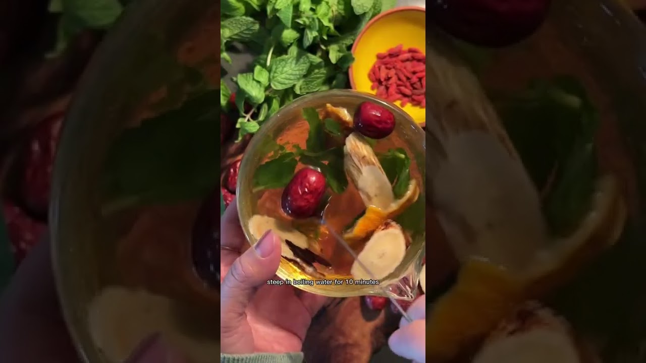 Действительно ли этот китайский лечебный чай дарит вашей коже сияние? #shortsmaschallenge #holist...