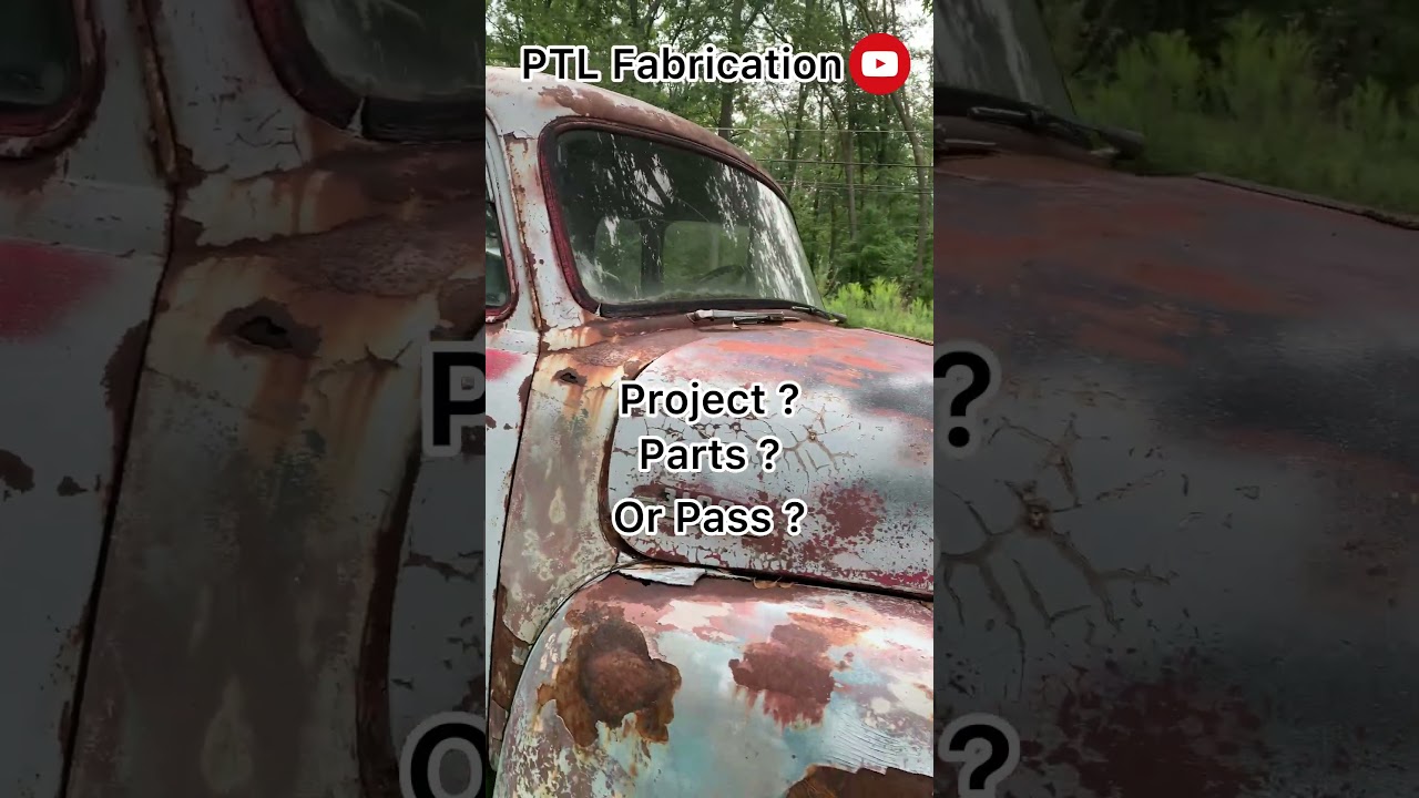 1947-54 Chevy. Project ? Parts ? Or Pass ? #automobile #junkyards #barnfinds #classic