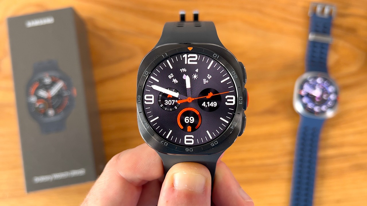 Распаковка и первые впечатления от Samsung Galaxy Watch Ultra 2!