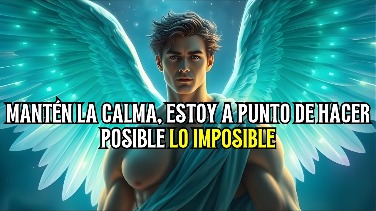 Dios te dice hoy: Mantén la calma — Yo me encargo de lo imposible 🙏