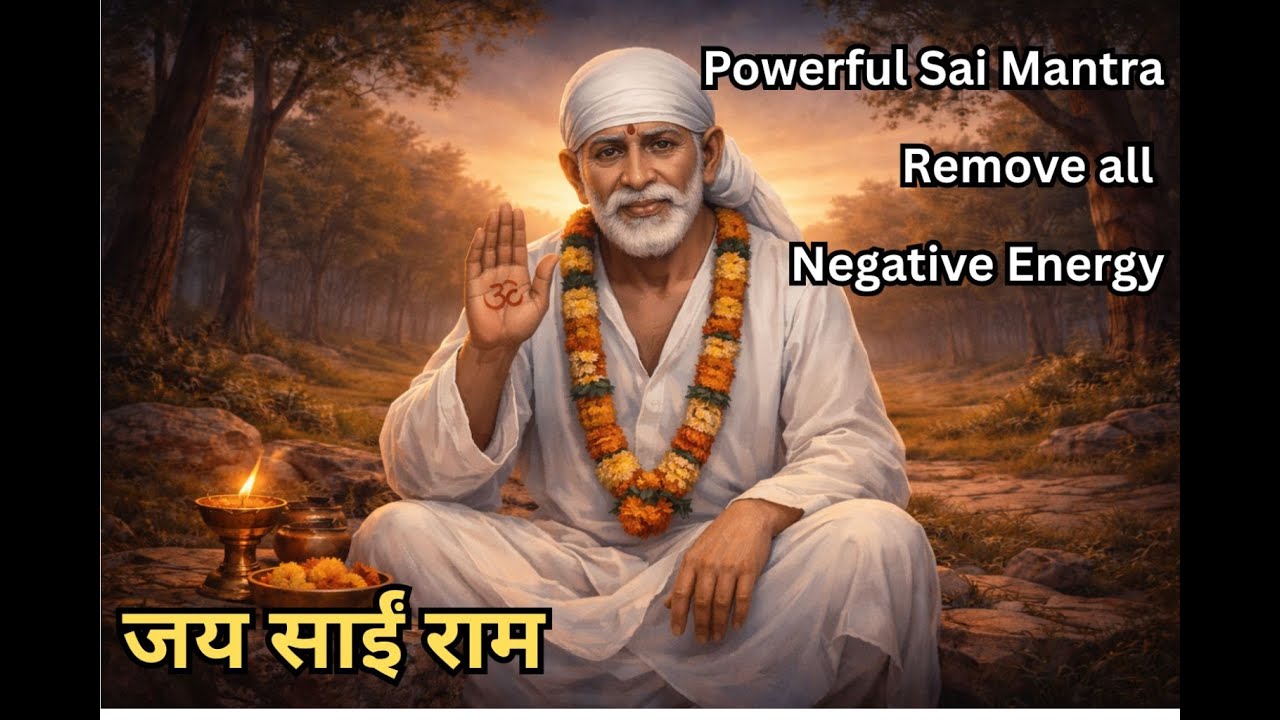 Jai Jai Sai Ram 🙏 | 30 Minutes Continuous Chant for Deep Sleep & Meditation | Powerful Mantra