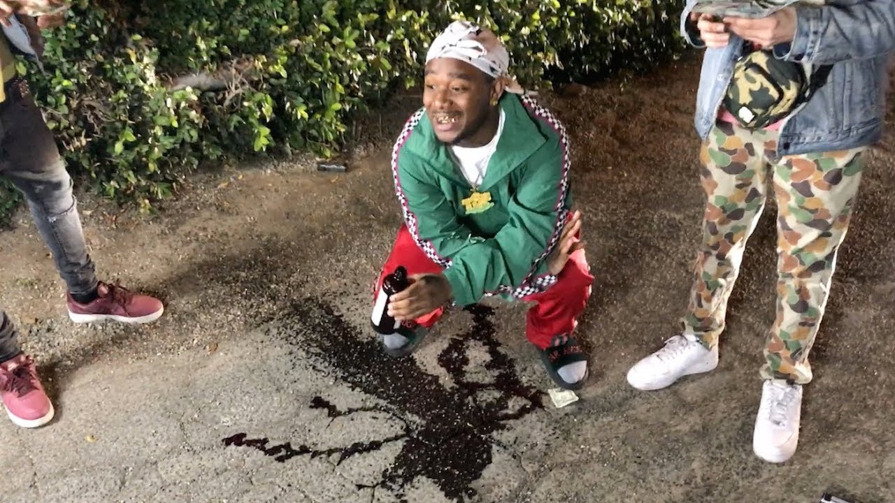 $1000 WORTH OF DRANK SPILLED ON THE GROUND