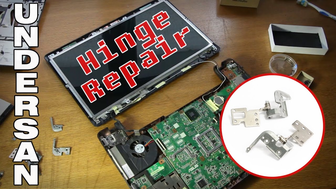 ASUS K52J Hinge Repair / Замена Петель