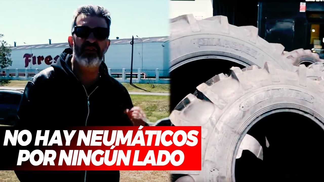 ECONOMÍA EN LLANTA: Martín Ciccioli recorrió la calle en busca de neumáticos