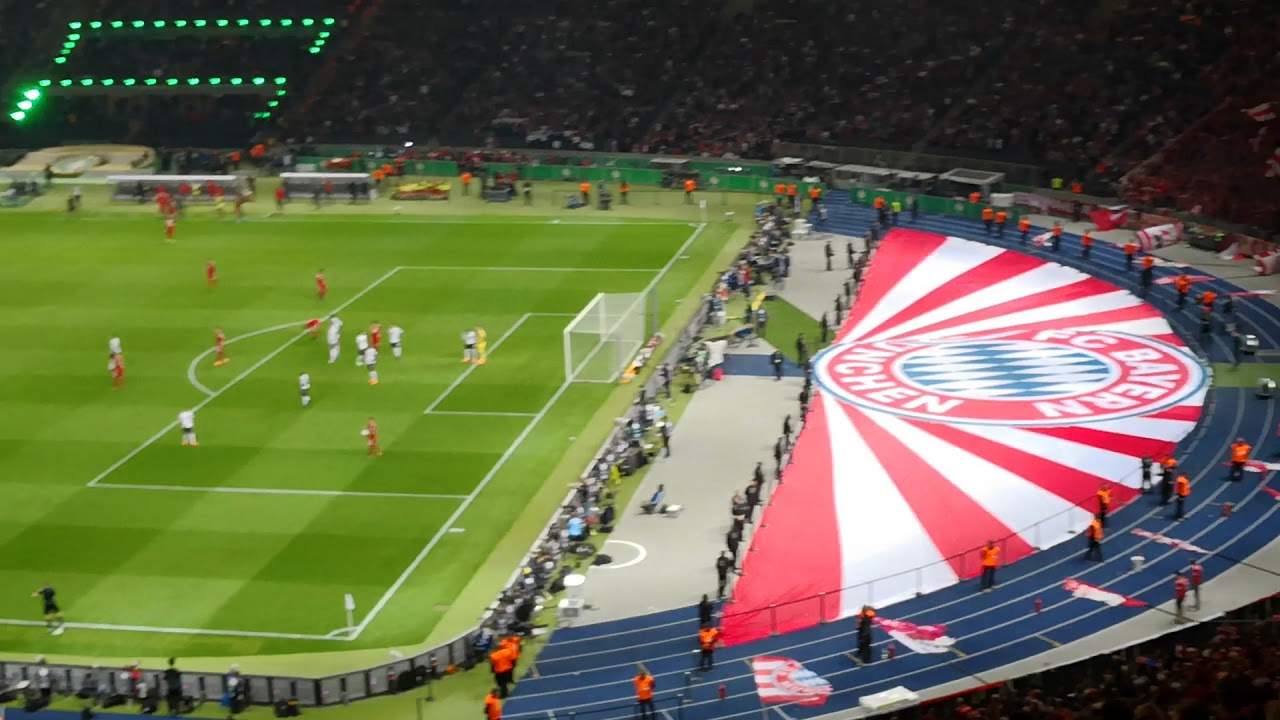 Pokalfinale 2018 Berlin 3:1 und Versuchter Platzsturm Bayern Frankfurt
