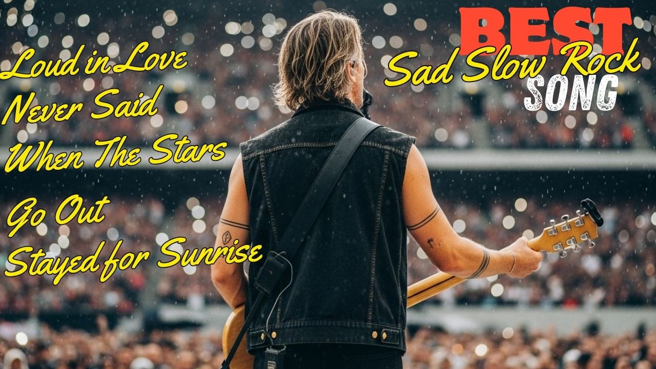 Mix rockowy złotej ery 🎸 | Ballady slow rockowe i hard rock z lat 80. i 90.