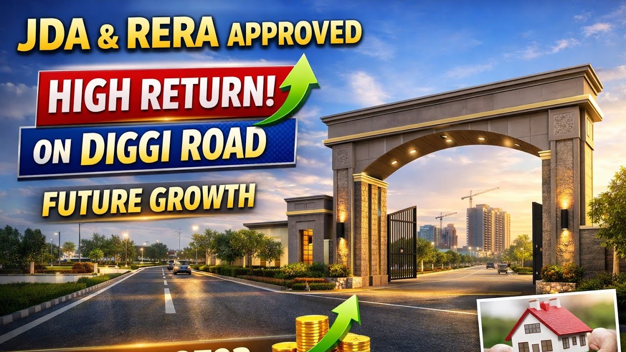 Jaipur Ring Road ke paas JDA & RERA Approved Plots | Tonk Road &ndash; Vatika Road New Township