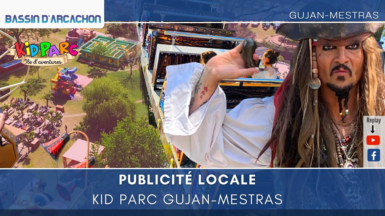 Kid Parc Gujan-Mestras #spot 2023 (publicité locale)