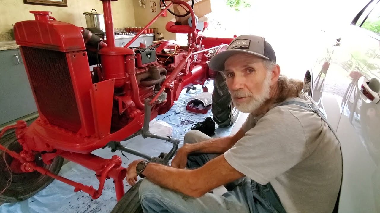 1950 Cub Farmall Restoration -- Oil Bath Air Cleaner