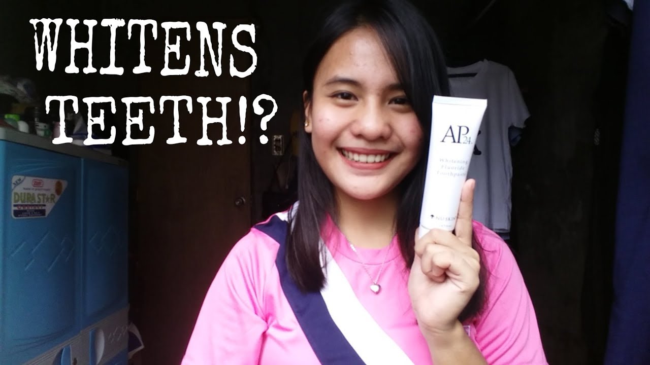 I Tried: AP24 Whitening Flouride Toothpaste!