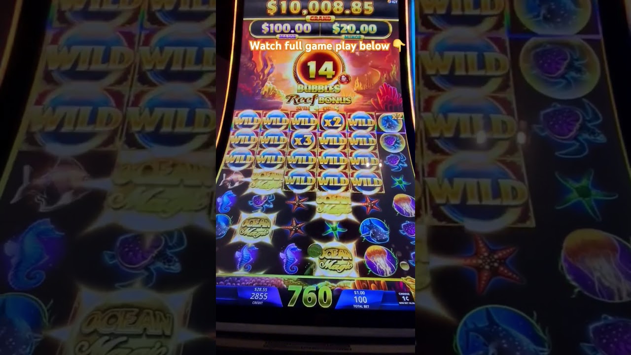 How to Win at Slots 🎰 | Ocean Magic Bubble Boost Slot GameTips.  watch full game at @videoslotgamer
