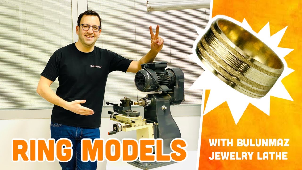NEW WEDDING RING MODELS with Jewelry Lathe