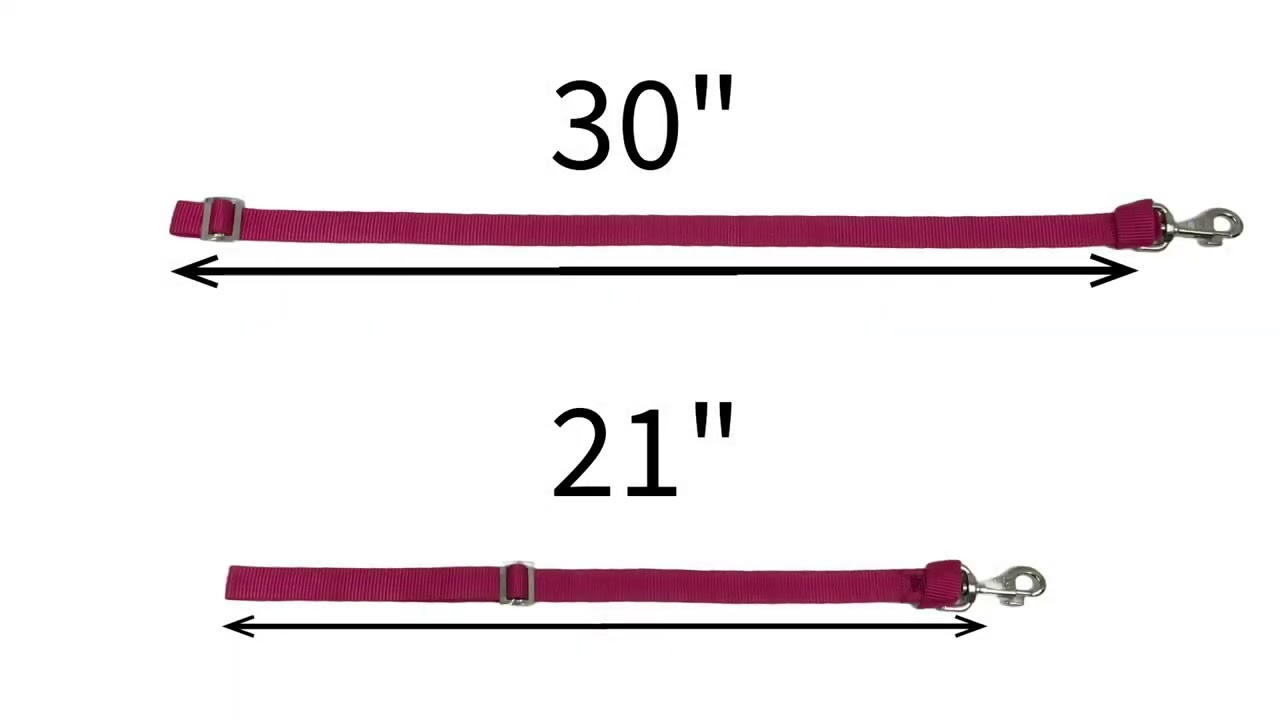 PARIS TACK MULTIPURPOSE ADJUSTABLE PAIR OF NYLON REPLACEMENT STRAPS FOR SLOW FEED HAY BAGS