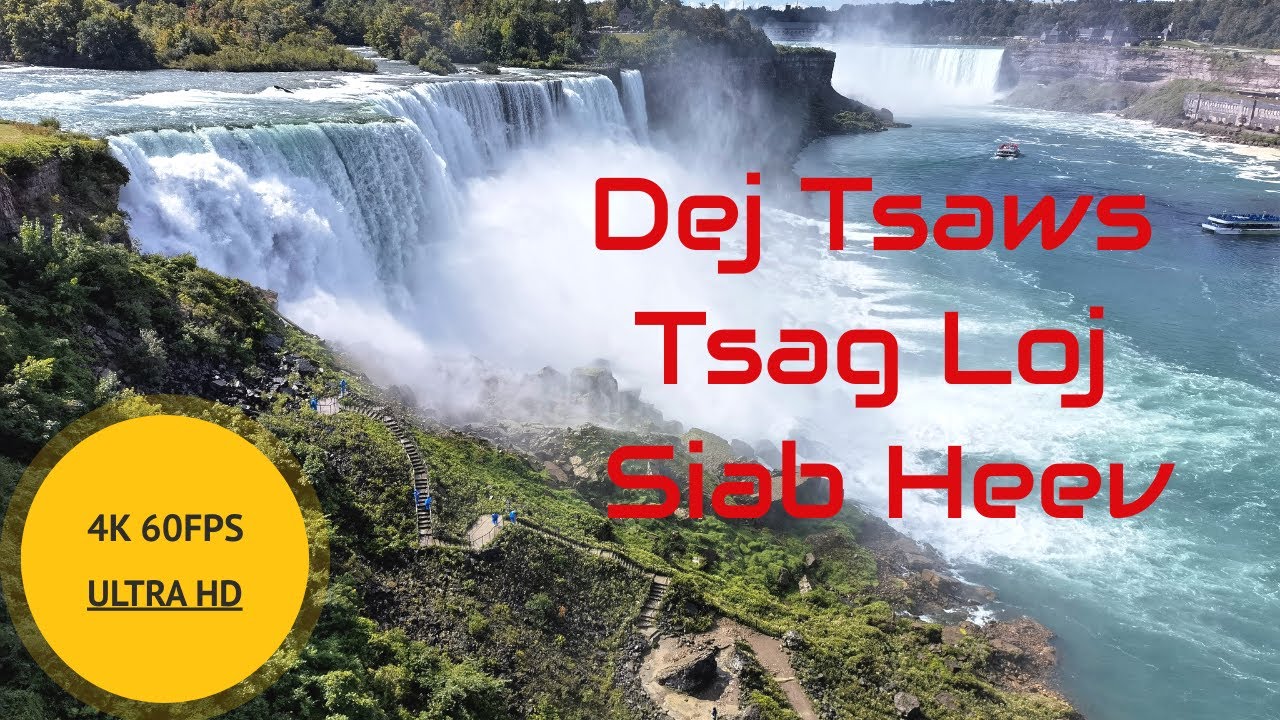 American Falls and Bridal Veil Falls of Niagara Falls Using Huawei Mate 40 Pro