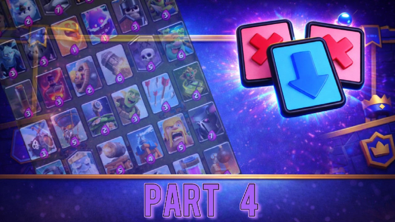 Clash Royale Megadeck-Auswahl-Herausforderung Part 4