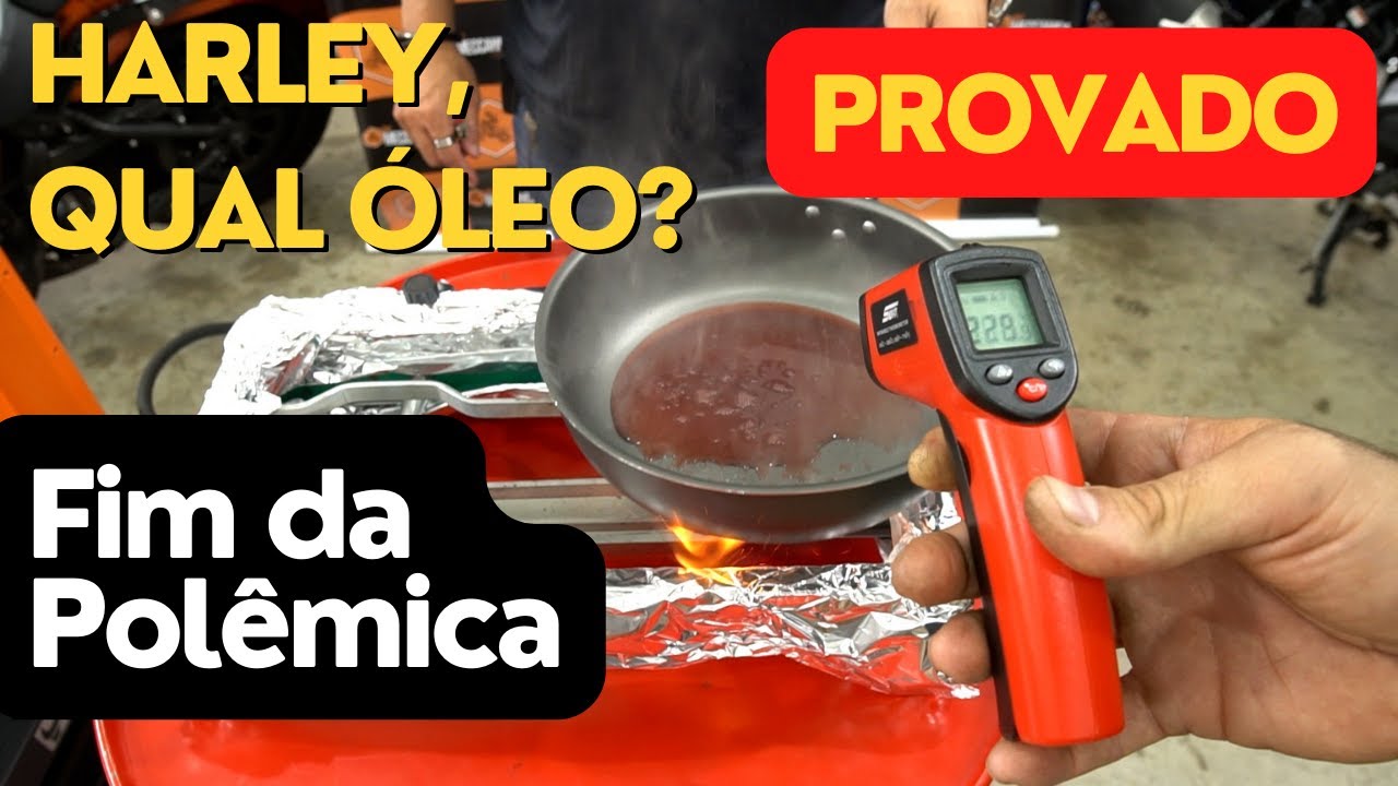 [ENTENDA] QUAL ÓLEO USAR NA HARLEY - Fim da Polêmica – Teste completo
