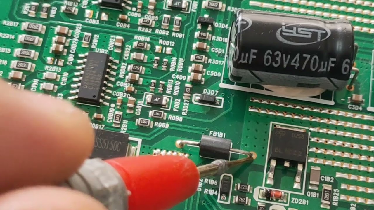 TH-55HX720T  เปิดไม่ติด ไฟเขียวค้าง เมนบอร์ดเสีย