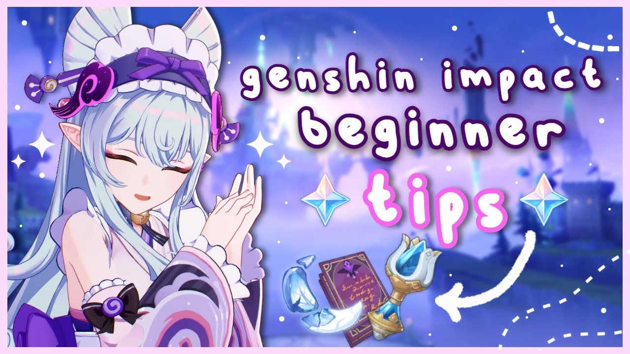 genshin impact beginner tips you NEED to know! ꒰ genshin impact ୭ ˚.