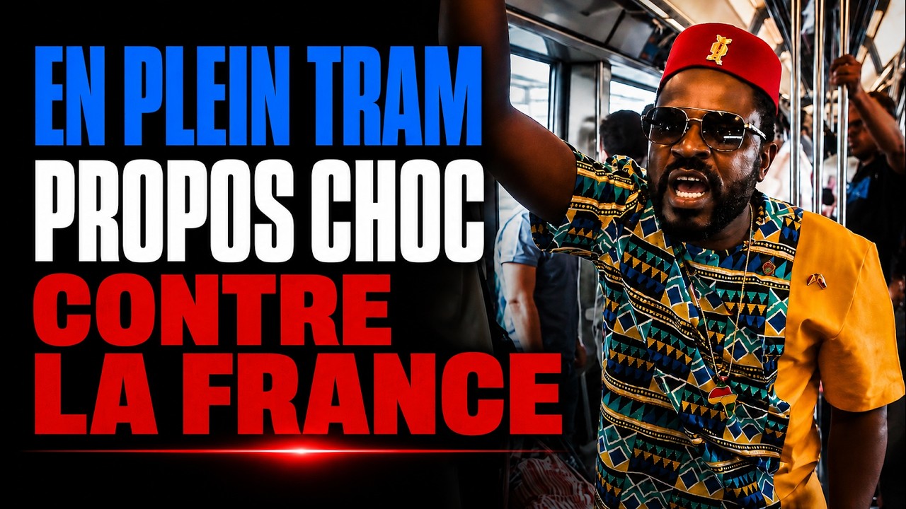 TRAMWAY : IL HURLE SA HAINE DE LA FRANCE&hellip; MAIS VIT ICI