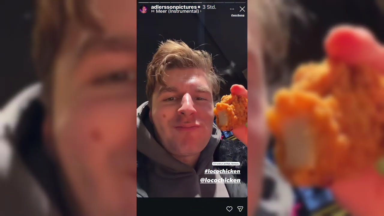 Adlersson Instagram Story 12.01.2025 | Unterwegs im Westen 