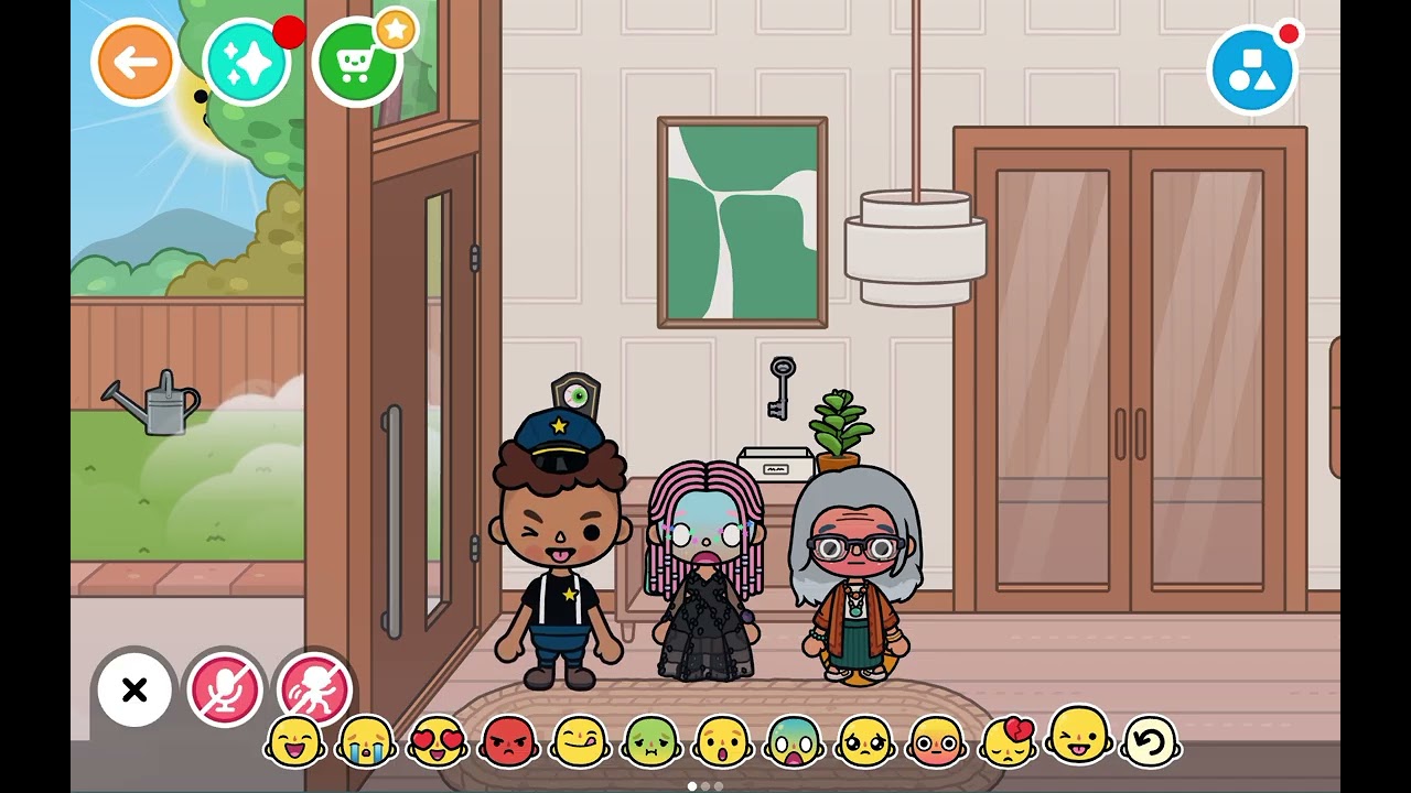 Страшная бабушка часать 6 😭🫣🤡📝