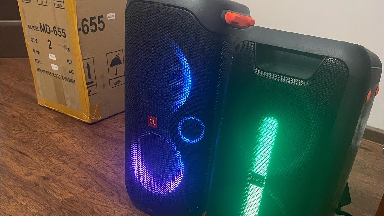 JBL PartyBox 110vs Mivo md 655, личное мнение