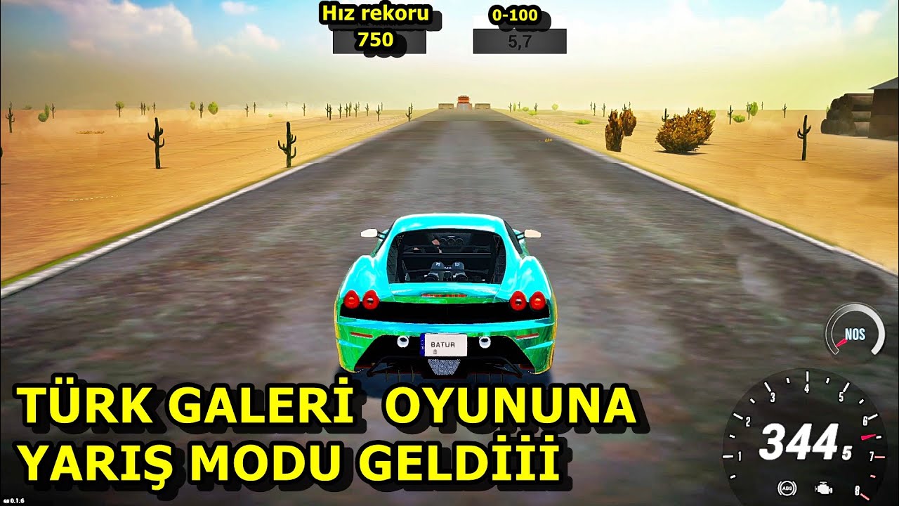 TÜRK GALERİ OYUNU ! YARIŞ MODU GELDİ   EFSANEEEE CAR FOR SALE